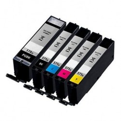 Cartouche d'encre équivalent à Canon Multipack PGI 570 PGBK / CLI 571 C / CLI 571 M / CLI 571 Y / CLI 571 BK Pack de 5