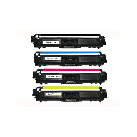 Toner équivalent à Brother TN245 Pack de 4 4 Couleurs