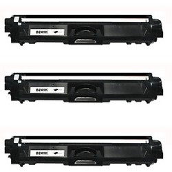 Toner équivalent à Brother TN241BK Pack de 3 Noir