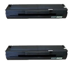 Toner équivalent à Samsung MLT-D1042S Pack de 2 Noir