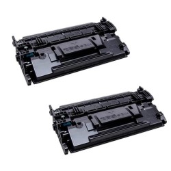 Toner équivalent à HP 89Y Pack de 2 Noir AVEC PUCE