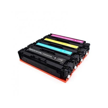 Toner équivalent à HP 203X Pack de 4 4 Couleurs