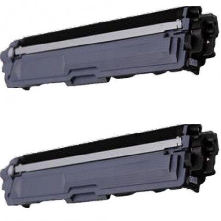 Pack de 2 toners Brother TN247BK compatible